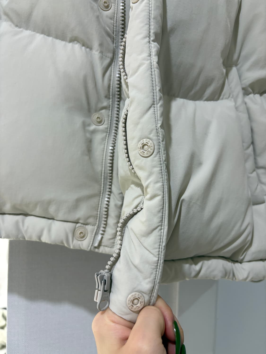 [sinoon] 아이보리 숏패딩 상품이미지3