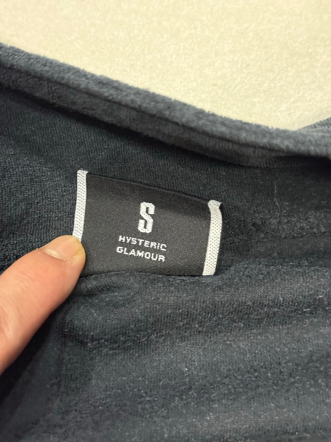 히스테릭 글래머 아카이브 아이코닉 패치 져지 집업 자켓 상품이미지6