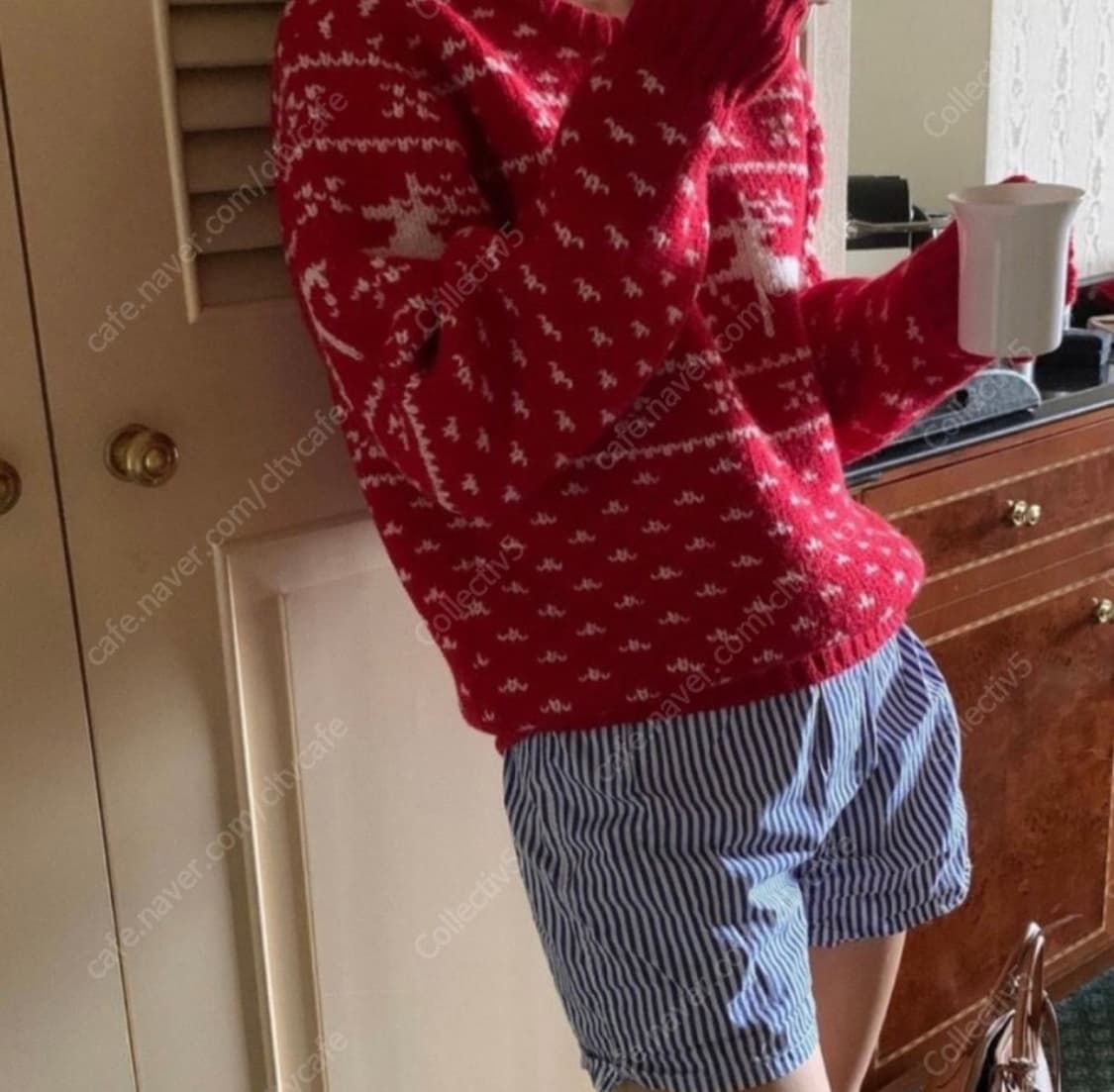 헤이그 Haag /  a winter sweater (red) 상품이미지6
