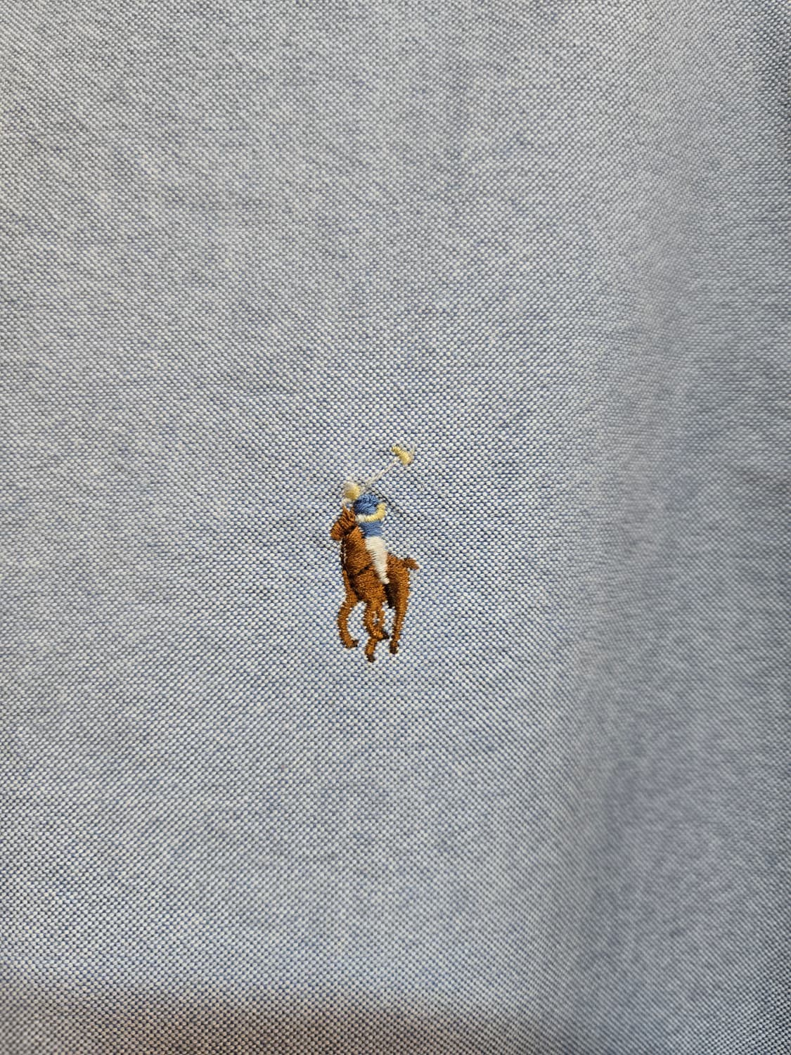 폴로 랄프로렌 옥스포드 블루 셔츠 상품이미지4