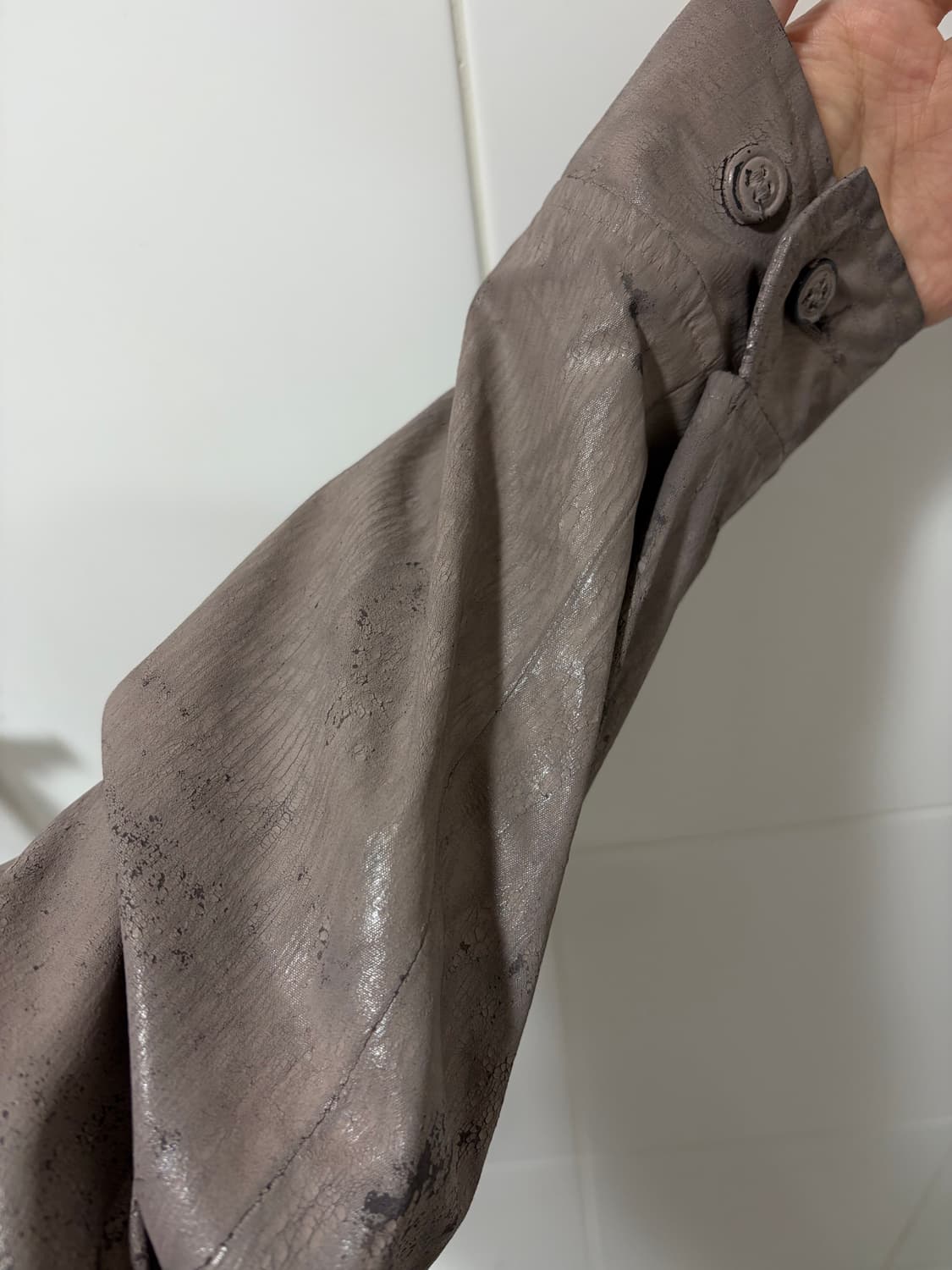 [1]마르지엘라 04ss 아티저널 페인팅 블루종 자켓 상품이미지7