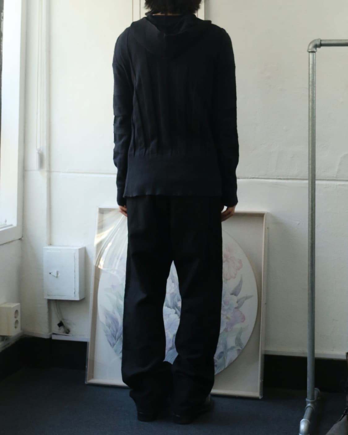 꼼데가르송 셔츠 블랙 코튼 팬츠 상품이미지3