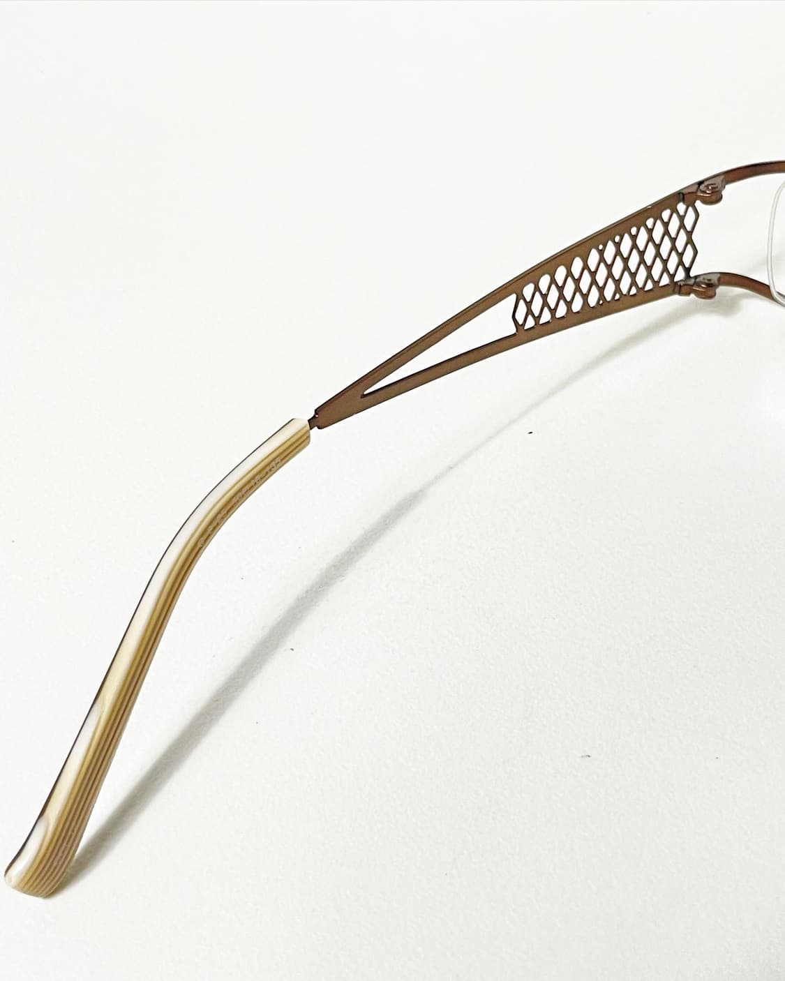 90s 일본제 Carmilar 스퀘어 빈티지 안경 상품이미지7