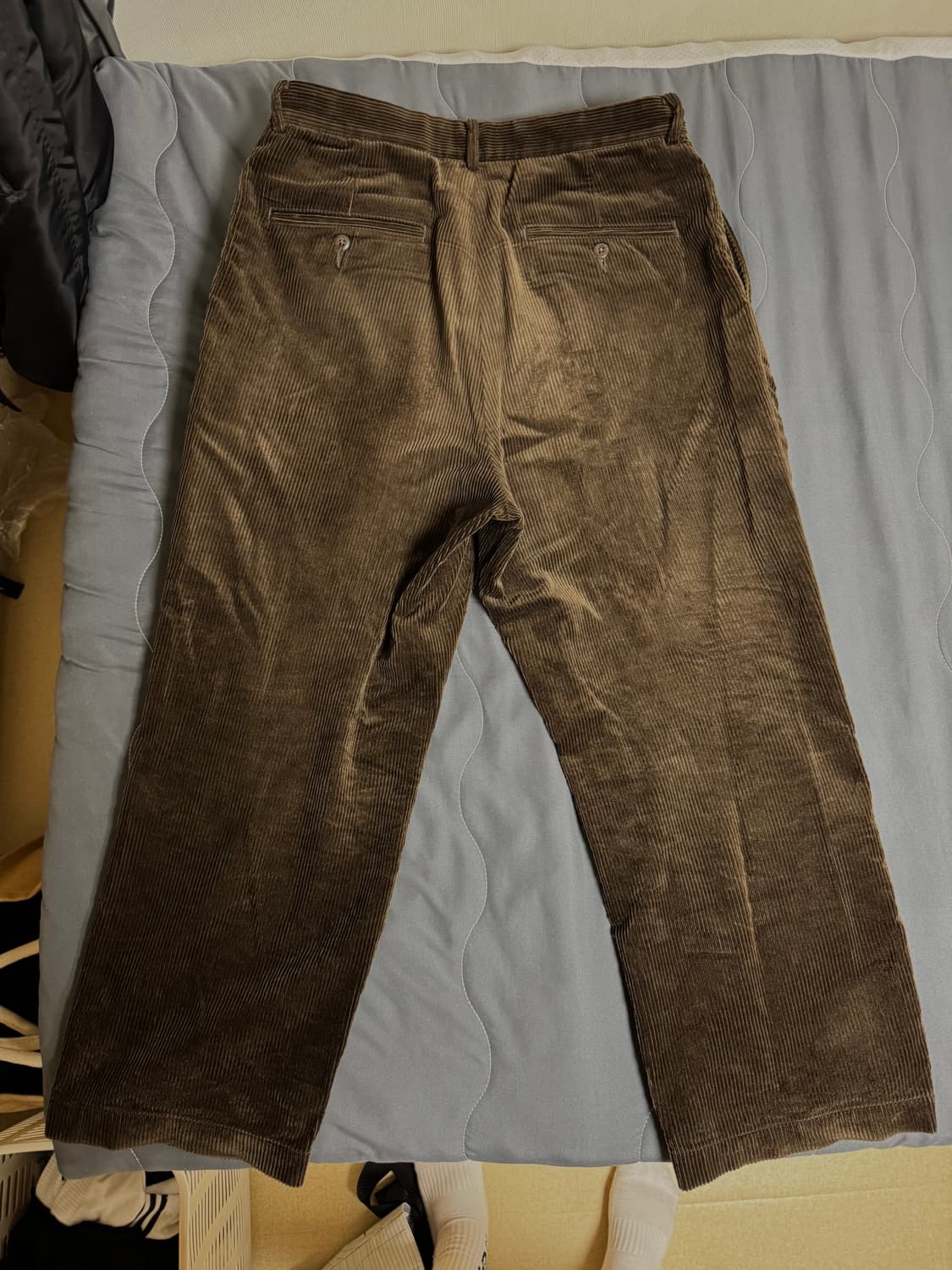 [M] 와코마리아 23FW 코듀로이 브라운 팬츠 상품이미지3