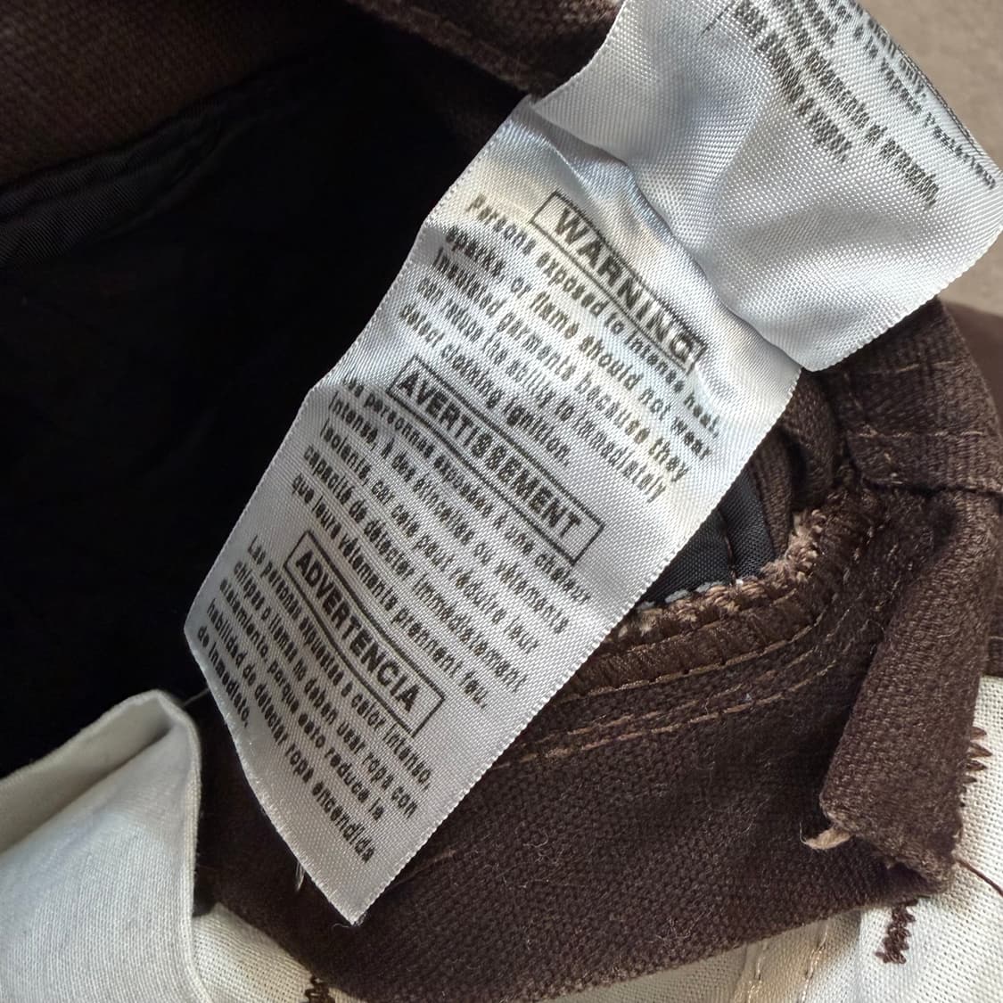 carhartt 칼하트 더블니 퀄팅라이너 오버롤 덕팬츠 누빔 32 상품이미지8