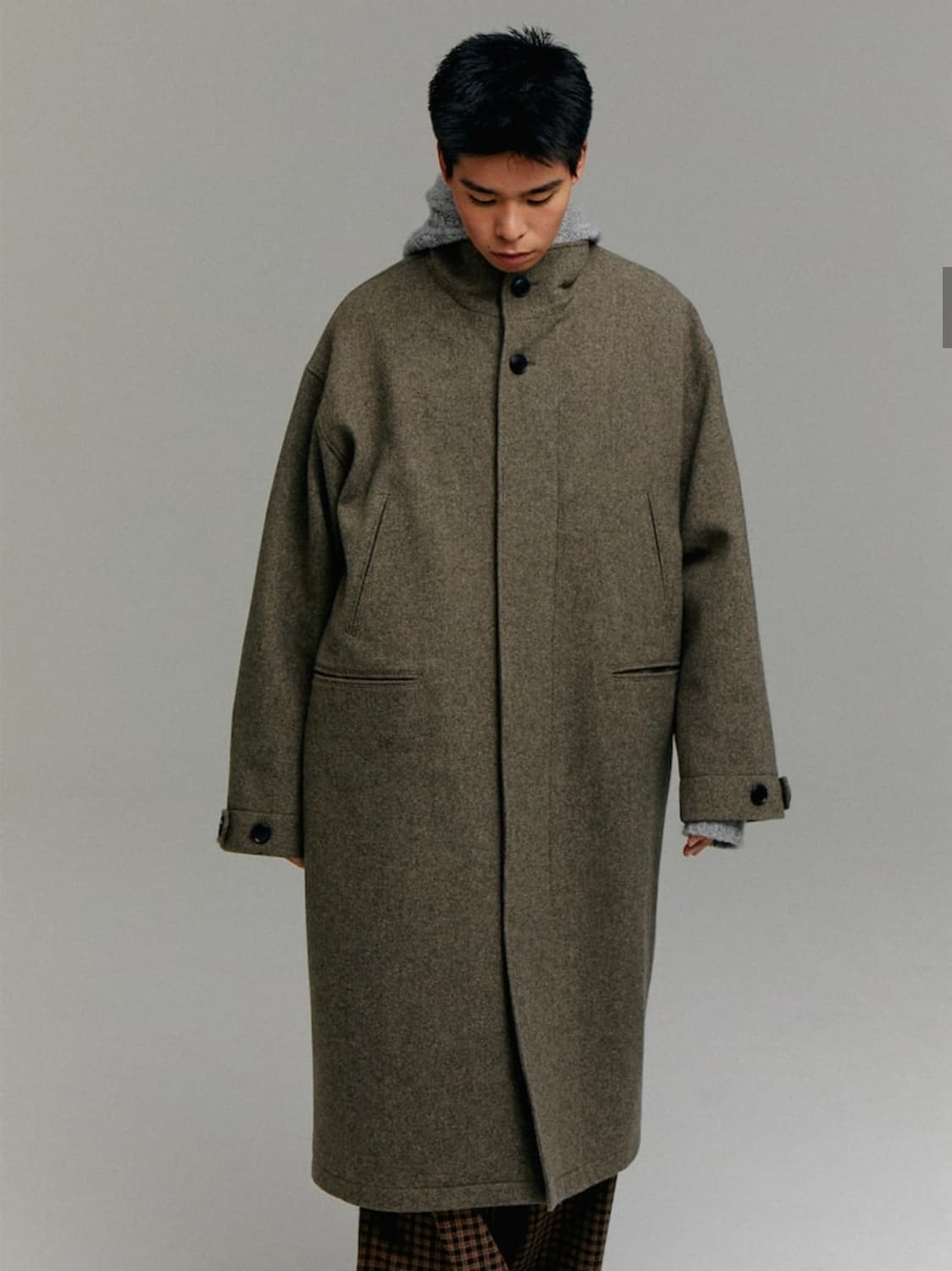 샌드사운드 오버핏 코트 상품이미지3