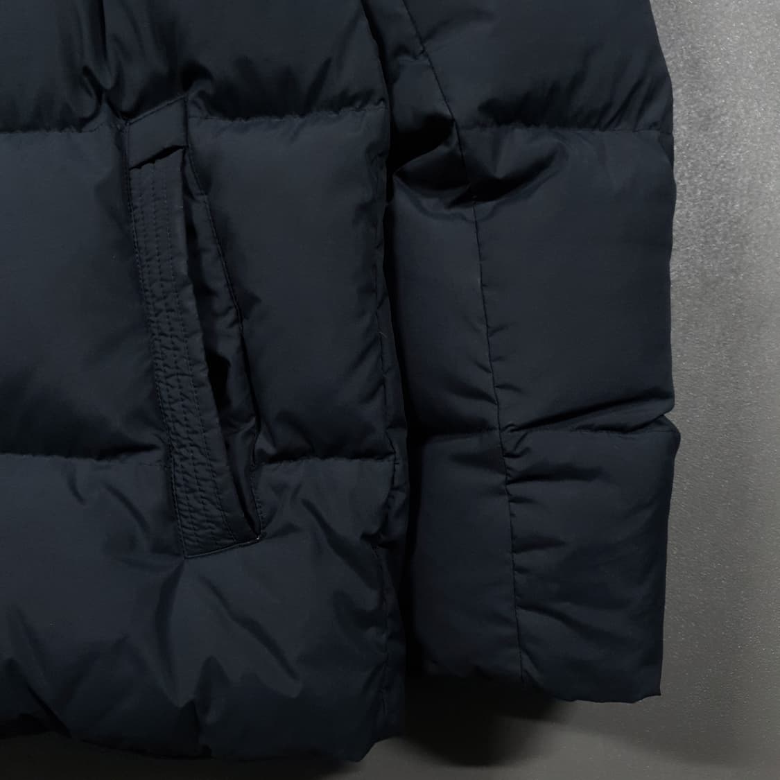 실측 XL) 지오지아 솔리드 프리미엄 구스다운 푸퍼 패딩 점퍼 블랙 상품이미지3