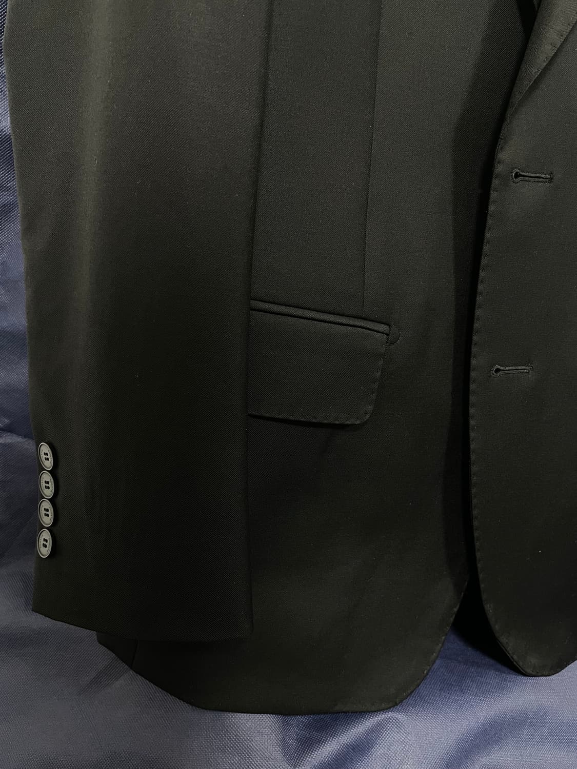 로가디스 이태리 까노니코 블랙 정장 46-80 상품이미지4