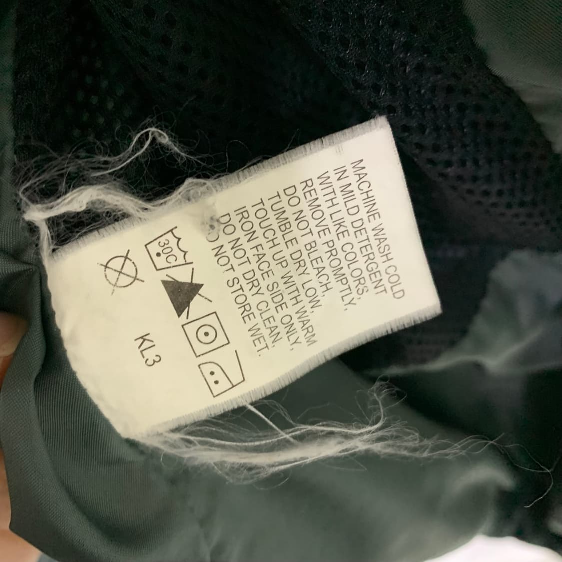 컬럼비아 콜롬비아 배색 블랙/그린 바람막이 자켓 고프코어 남M 남녀공용 상품이미지7