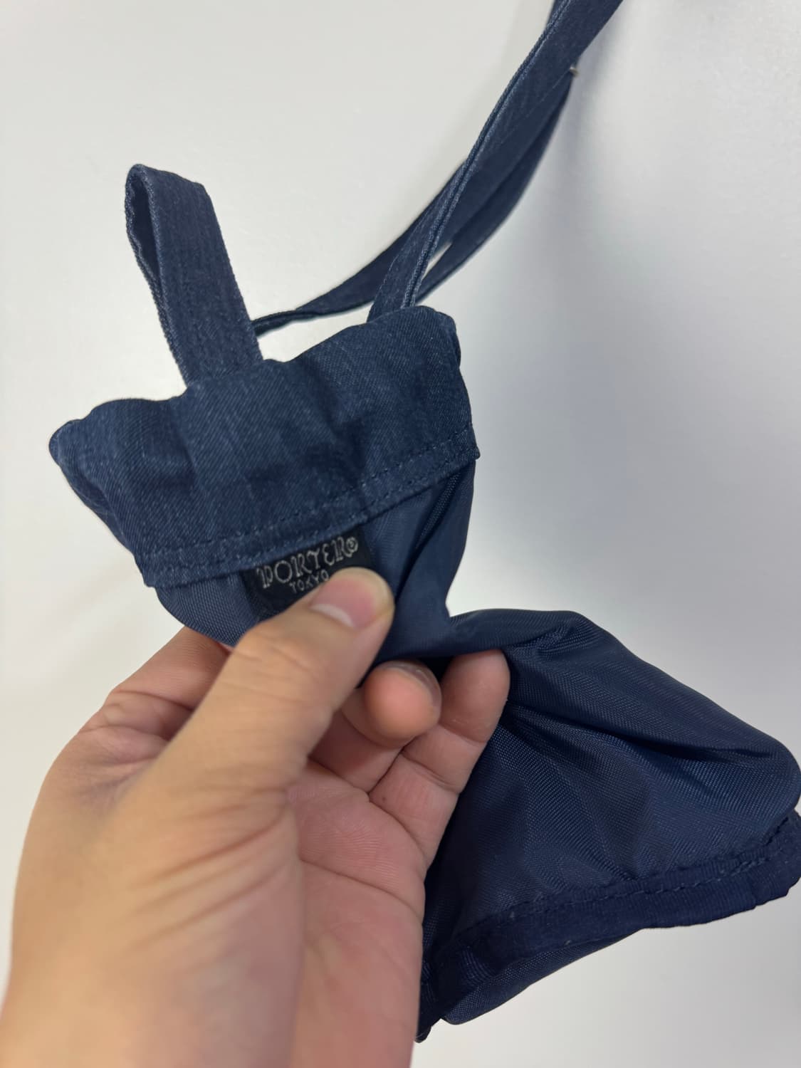 요시다 포터 데님 드로우 스트링백S 복조리 상품이미지9