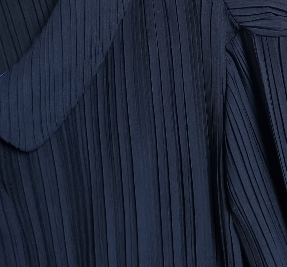 105 (88) 크로커다일 다크네이비 플리츠 가디건 상품이미지2