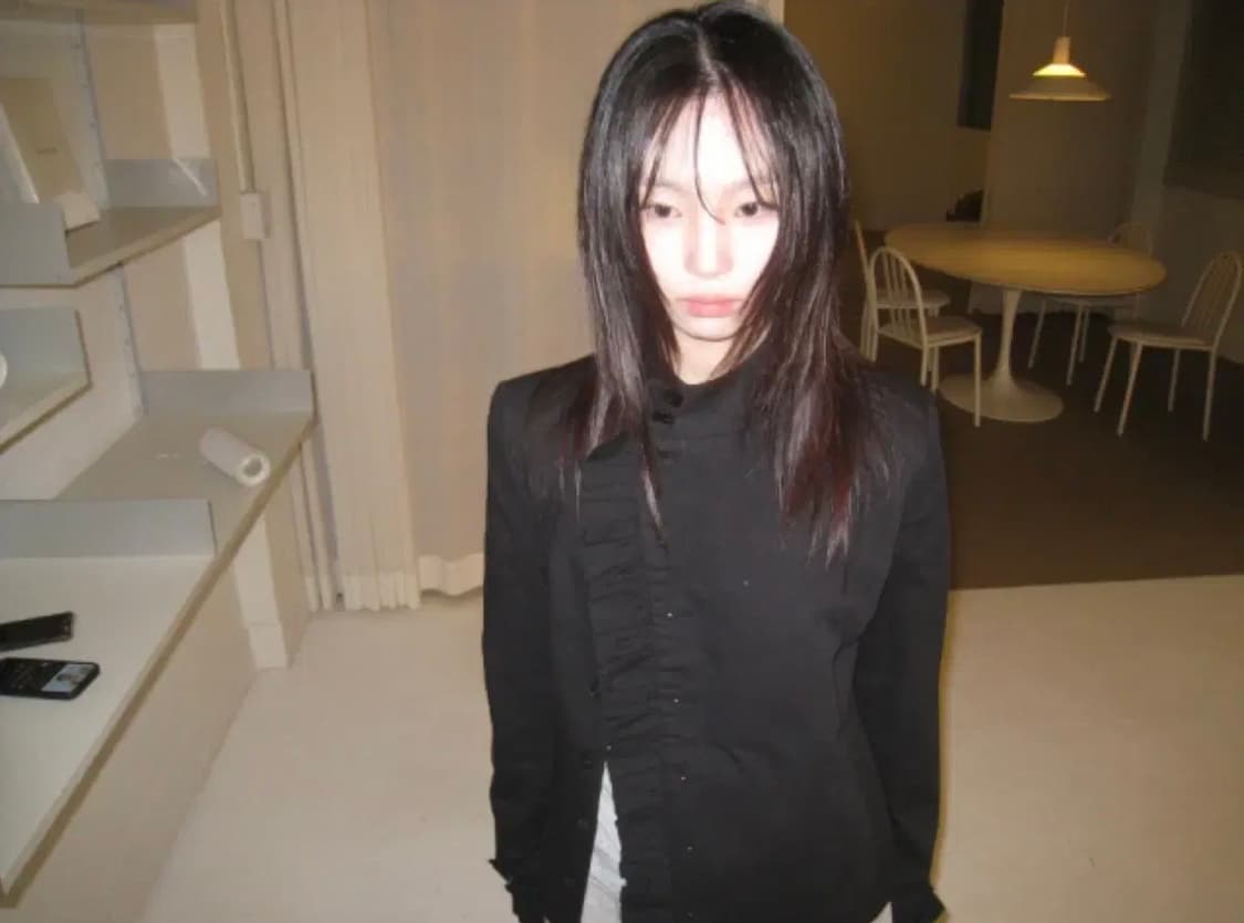 사우다지클럽 프릴자켓 블랙  상품이미지1