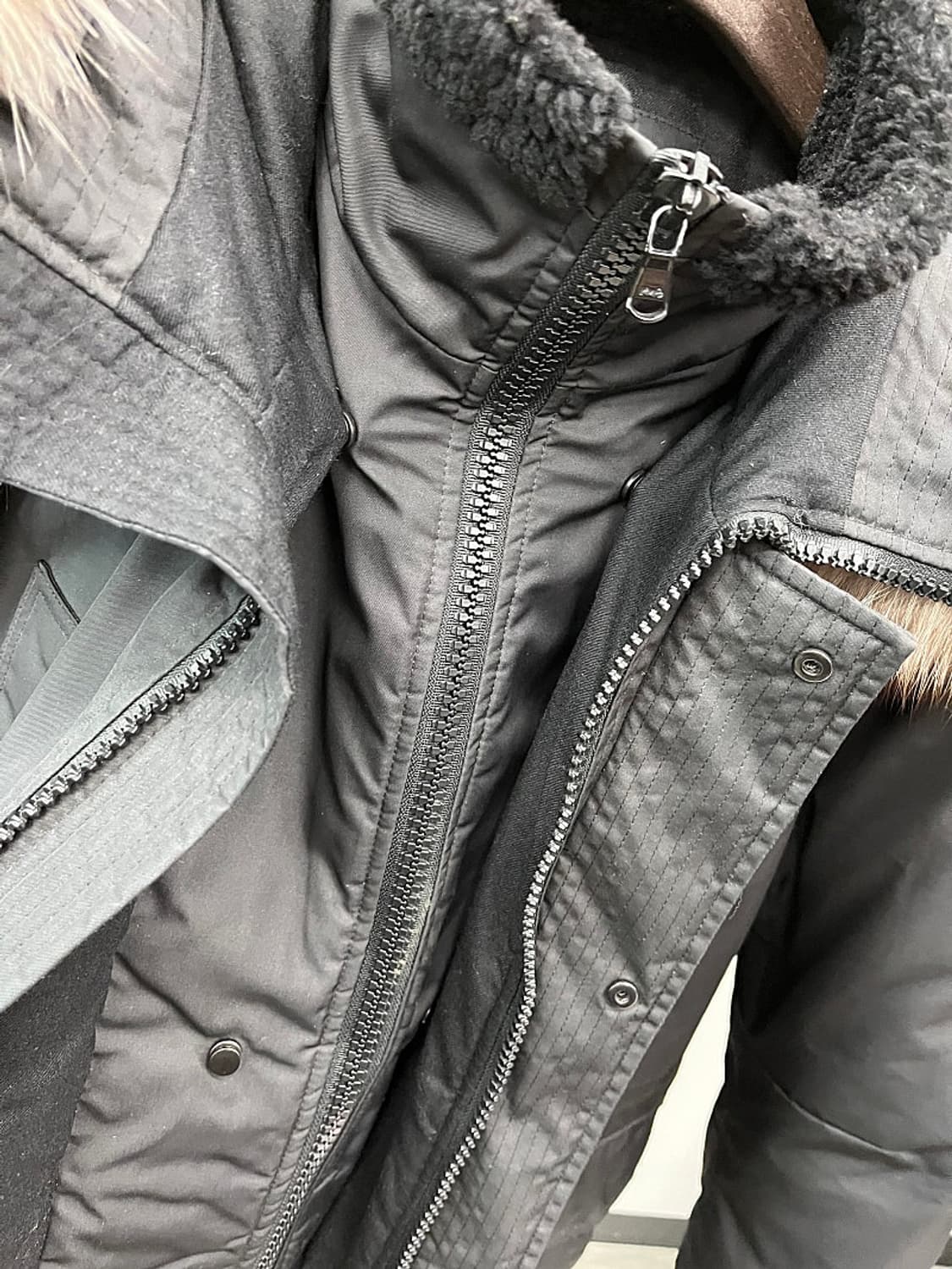 110) 알레그리 폭스퍼 무스탕 구스다운  상품이미지9