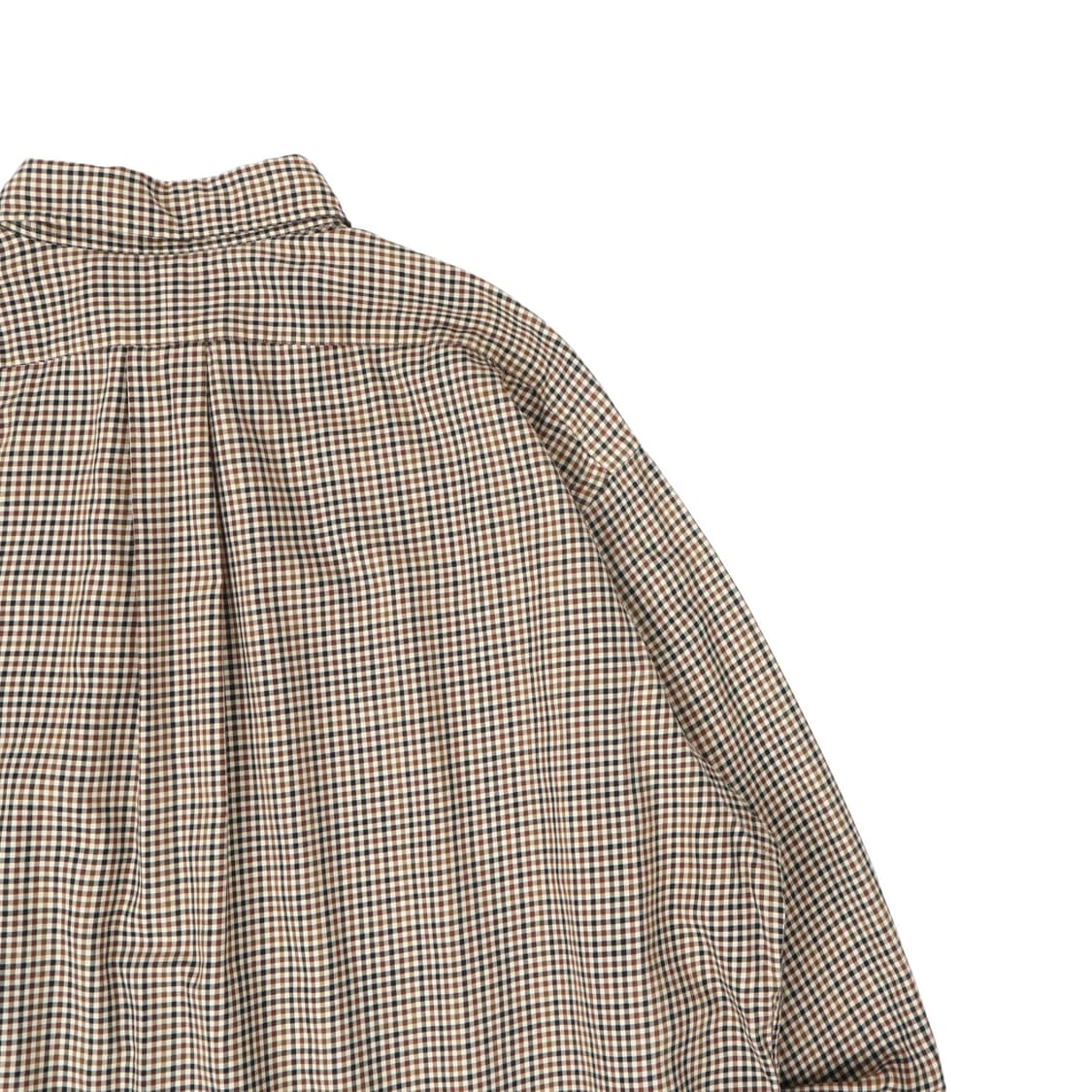 폴로 랄프로렌 블레이크 브라운 깅엄 체크 셔츠 상품이미지6