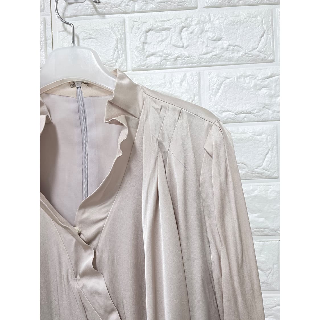 택포// 모조에스핀 투톤 원피스 상품이미지3