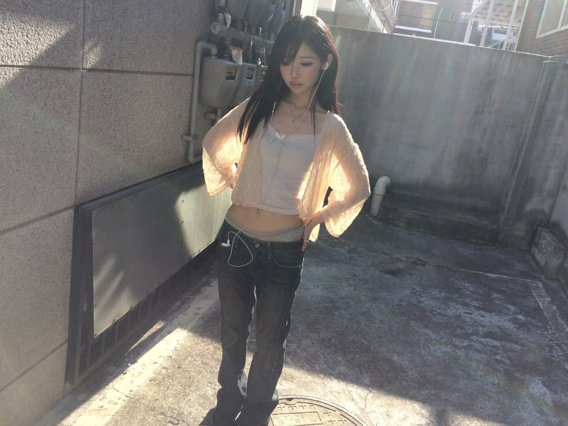 LEVI’S lady style boots cut jeans 상품이미지5