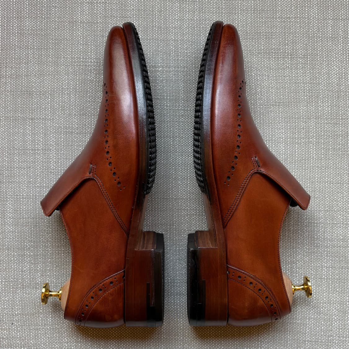 영국 BARKER BOURNE 로즈우드 브로그 슬립온 상품이미지5