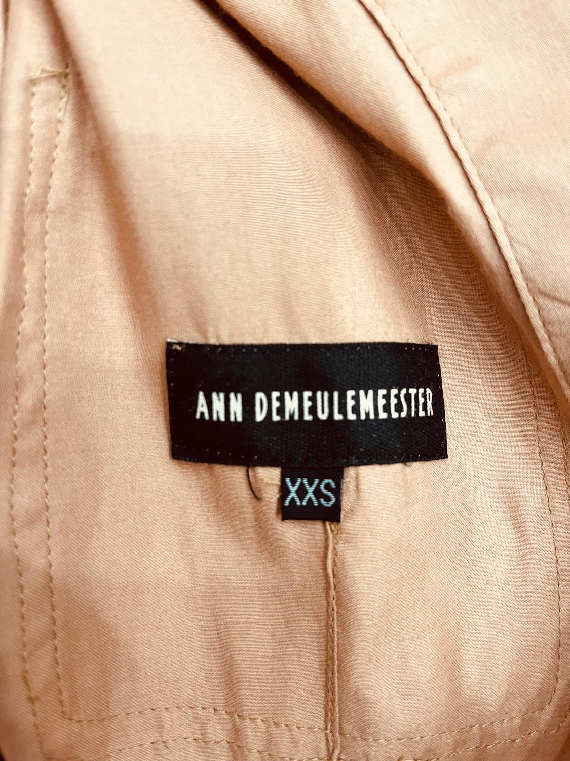 ANN DEMEULEMEESTER COTTON SHIRTS BLAZER 상품이미지5