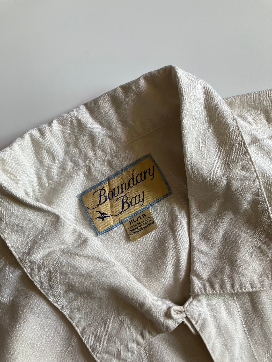 Boundary Bay silk shirt : XL 상품이미지3