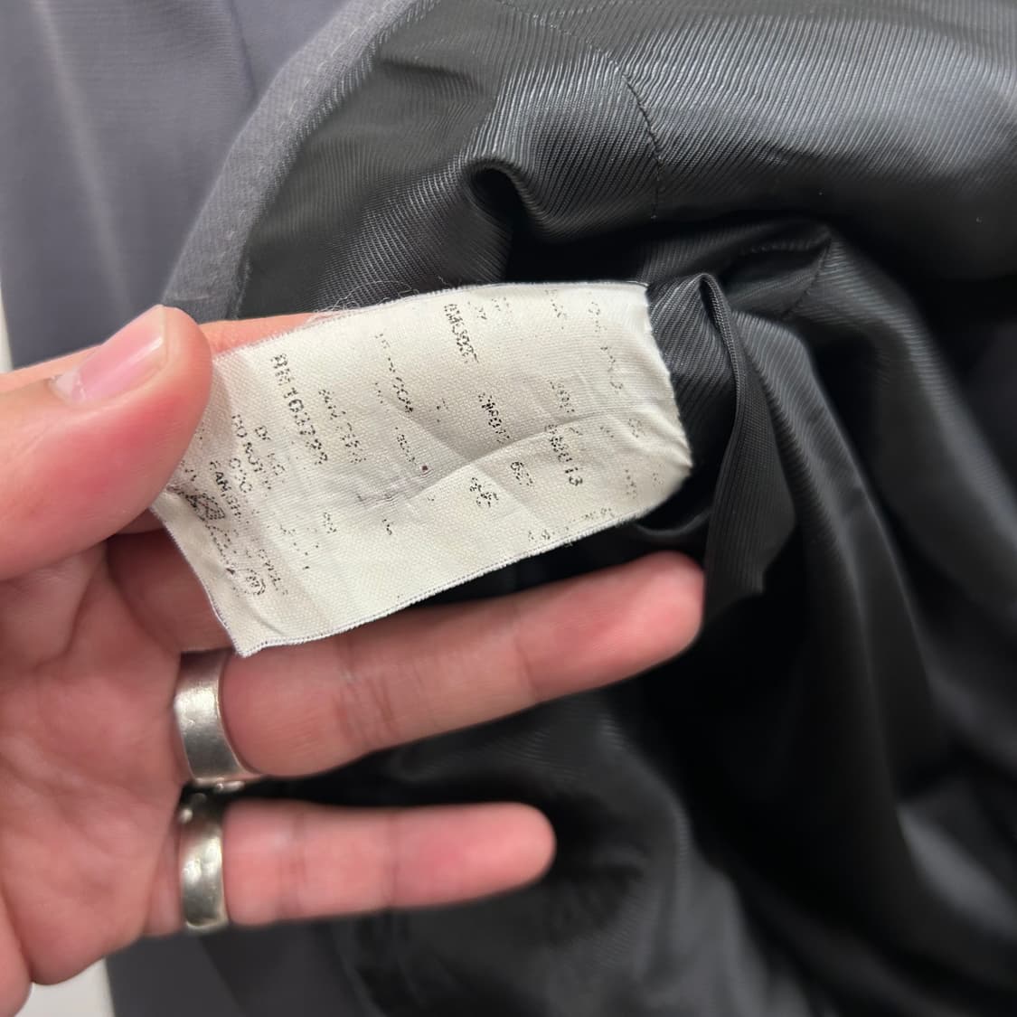 아르마니 콜레찌오니 쓰리버튼 크롭 블레이져 상품이미지4