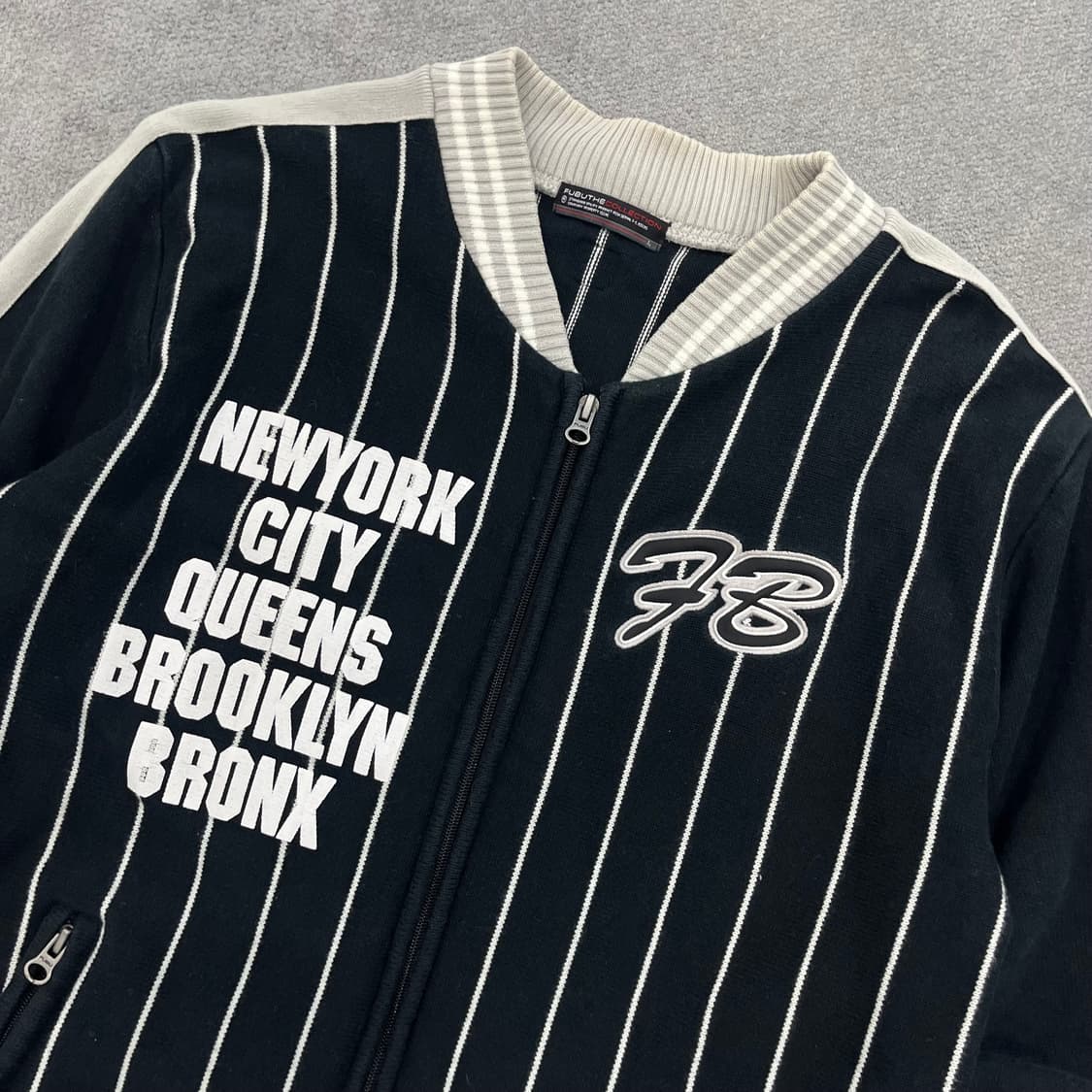 100 후부 코튼 집업 자켓 상품이미지2