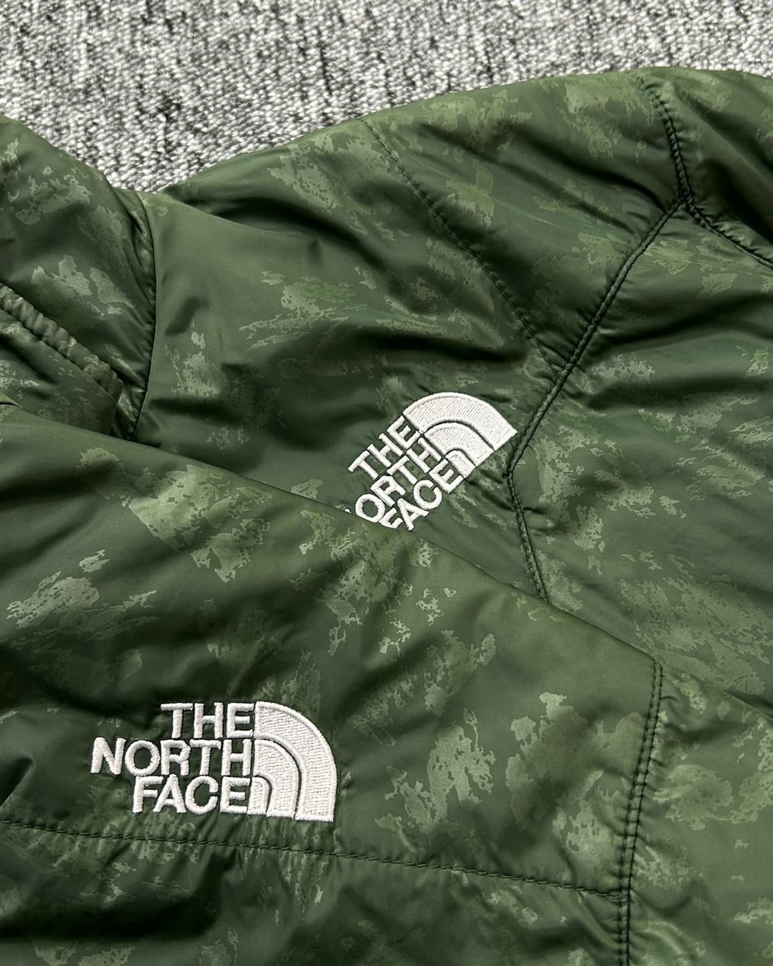 노스페이스 그린 경량 패딩  상품이미지4