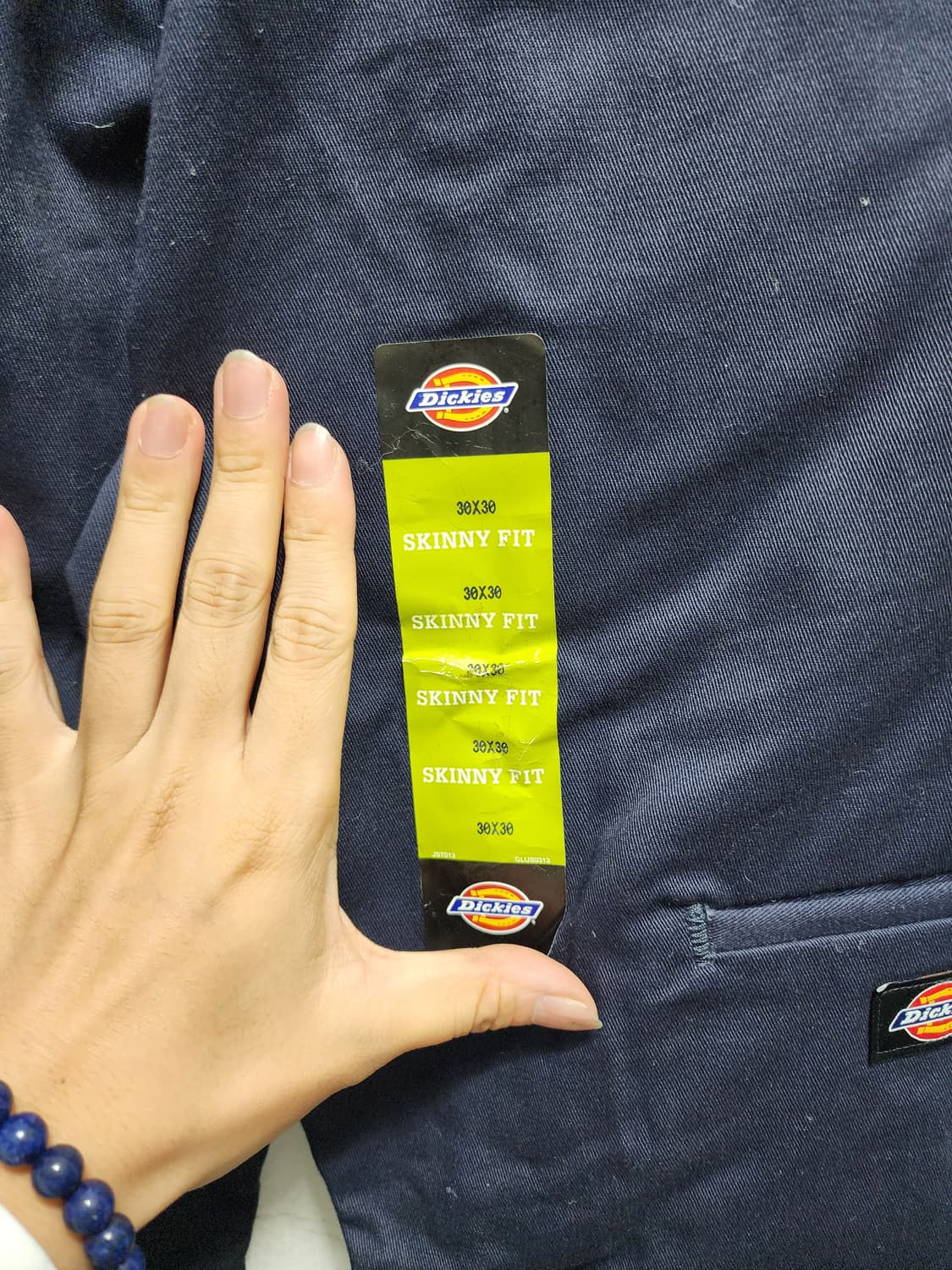 (새상품) 디키즈 스키니핏 네이비 워크팬츠 상품이미지4