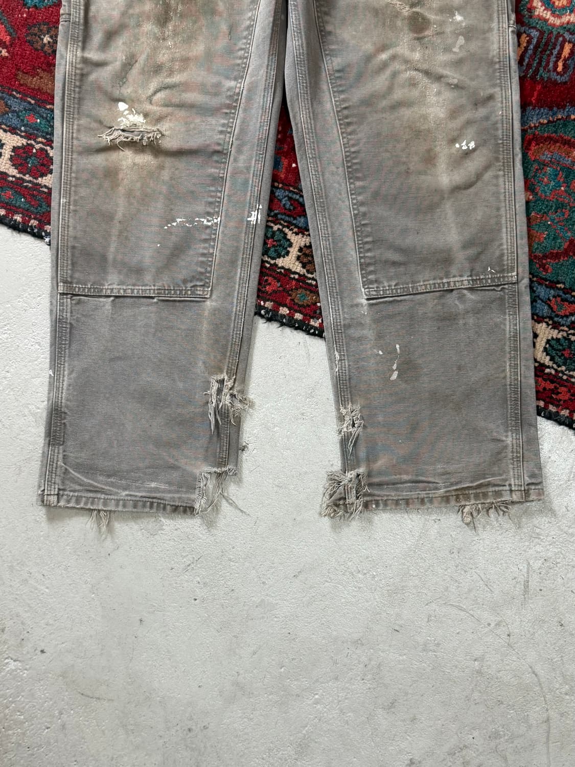 OG 칼하트 더블니 다크브라운 칼하트 B136 DKB 썩블니 상품이미지7