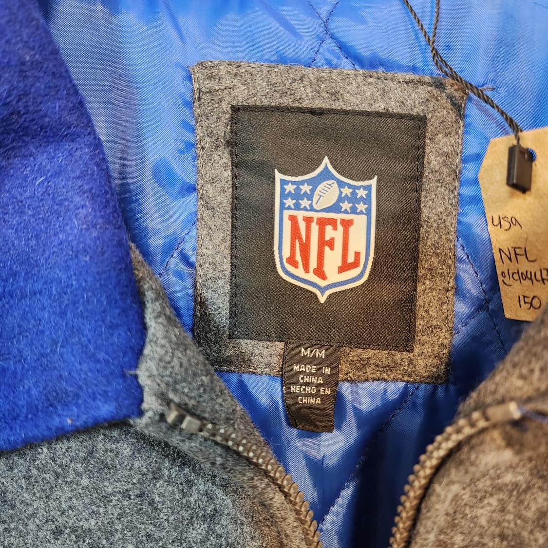 NFL  COLTS 인디아나 콜츠 울 자켓 상품이미지5