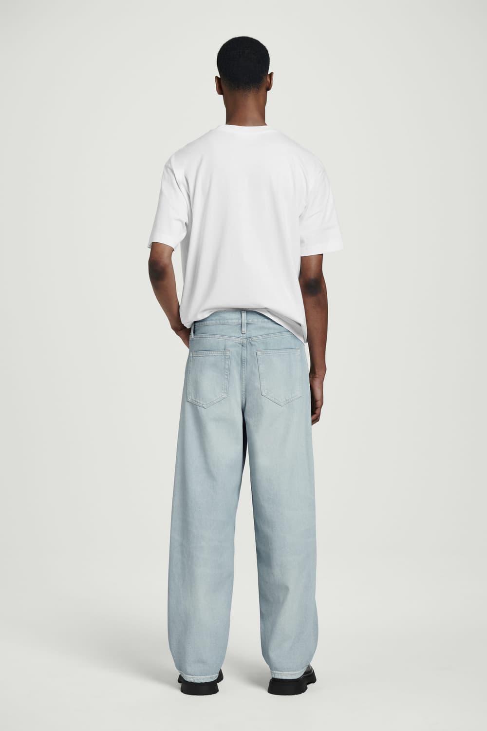 cos 라이더 와이드 레그 진 라이트 블루 상품이미지2