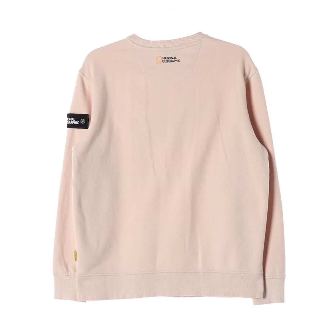 내셔널지오그래픽 폴라베어 핑크 맨투맨 L 상품이미지2