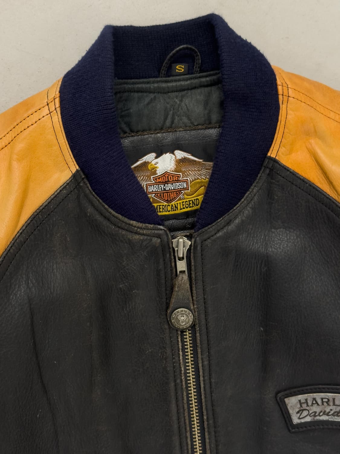 할리데비이슨 레더 자켓 상품이미지5