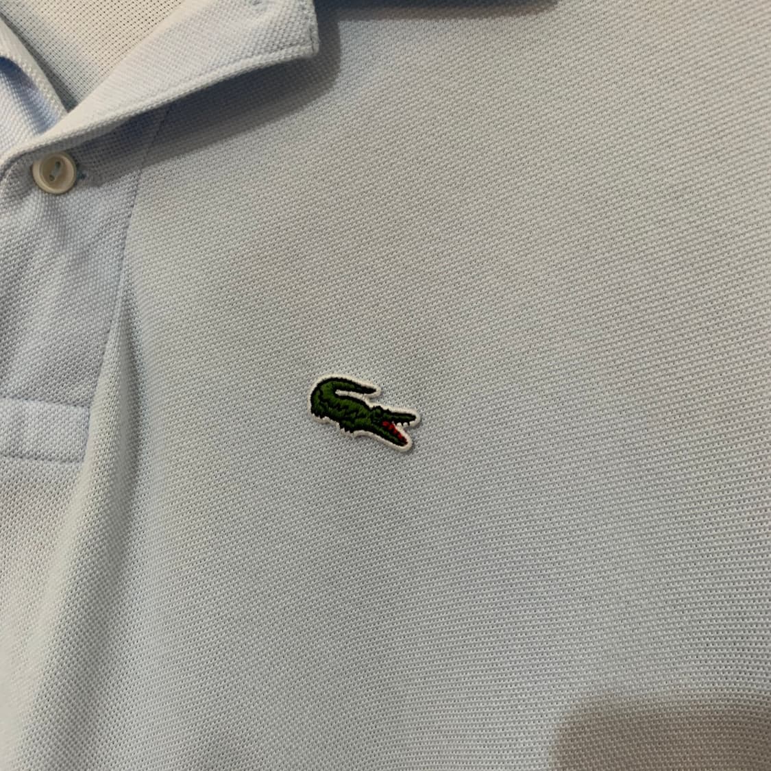 L 라코스테 스카이 블루 PK 긴팔 카라티 상품이미지3