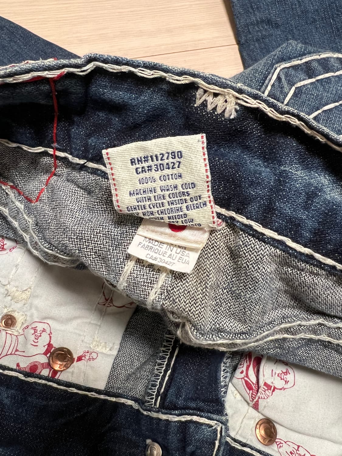 트루릴리전 JOEY SUPER T 부츠컷 데님 팬츠 / 30 상품이미지10