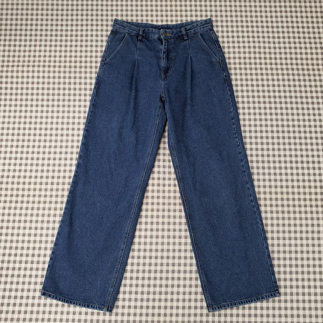 샌드사운드 와이드 데님 청바지 남자30 상품이미지1