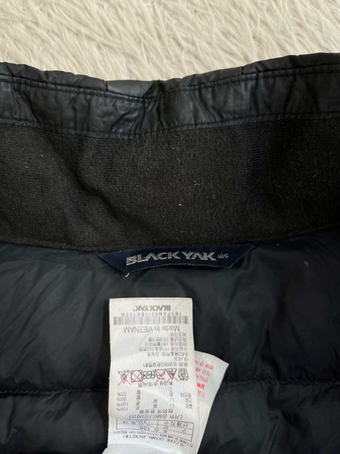 블랙야크 구스다운 경량 패딩/#170 상품이미지5