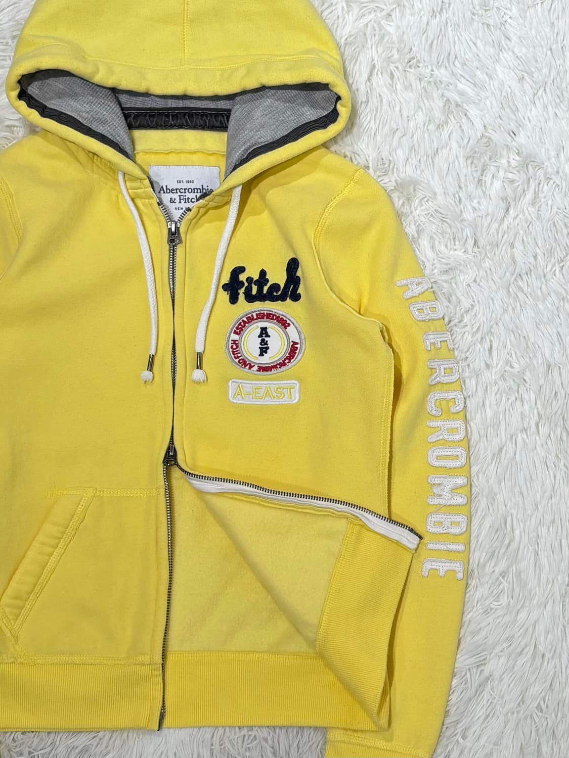 아베크롬비 사이드로고 투웨이 후드집업 상품이미지6