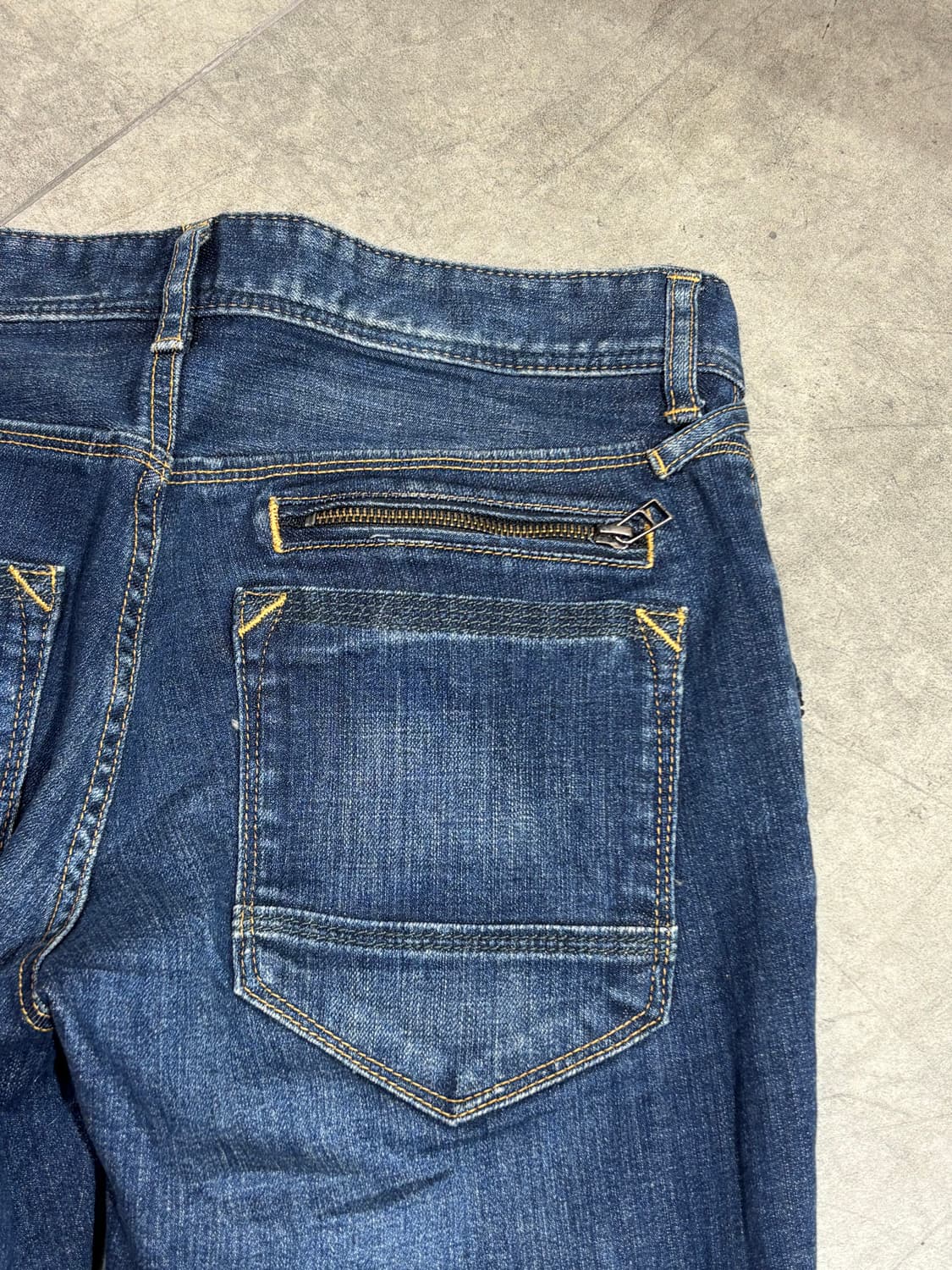 Y2k 지퍼 디테일 데님 팬츠 상품이미지8