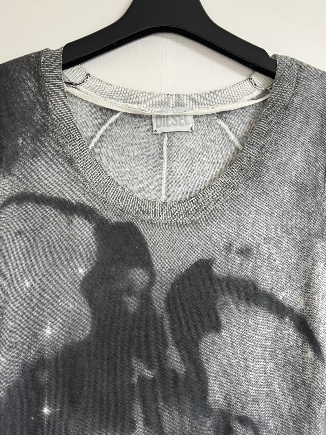 디젤 프린팅 니트 원피스 상품이미지2