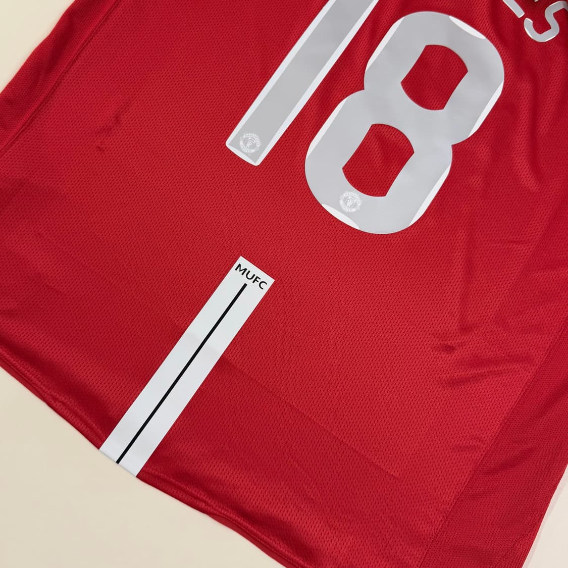 07-08 맨유 홈 스콜스 유니폼 상품이미지3
