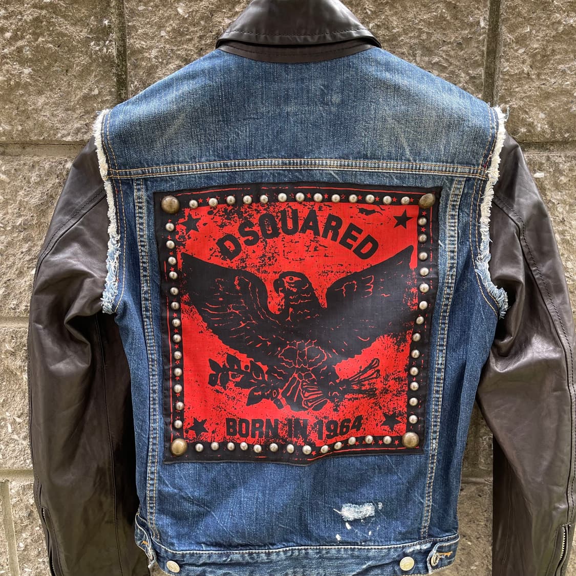 [44] DSQUARED2 2012 데님/레더 자켓 상품이미지2