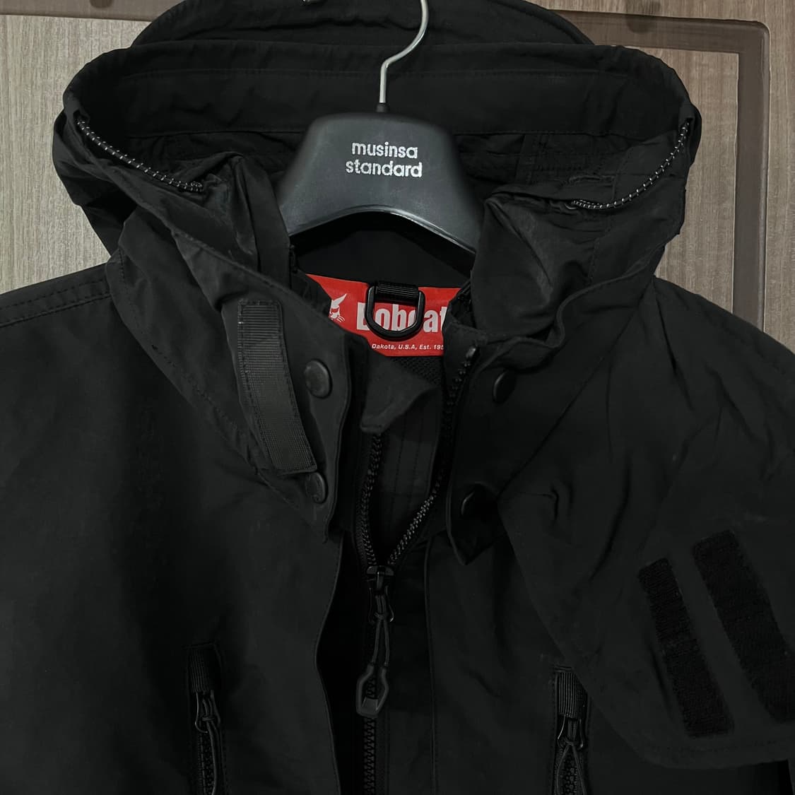 새상품(XXL)밥캣 제트 하드쉘 유틸리티 자켓 블랙 상품이미지3