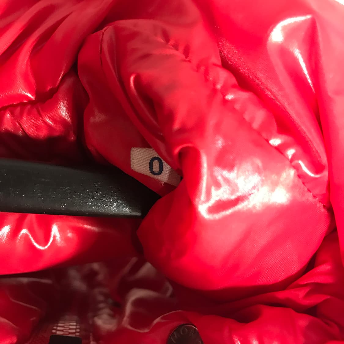 몽클레어 패딩 레드 0(W) 상품이미지6