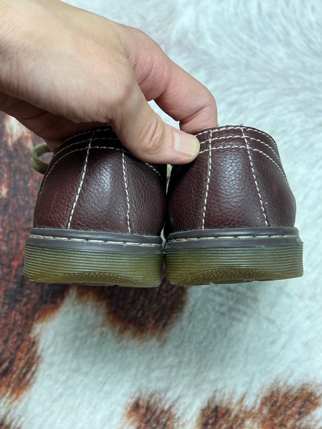 닥터마틴 Tisha 브라운 여성 스니커즈 UK4(230mm) 상품이미지5