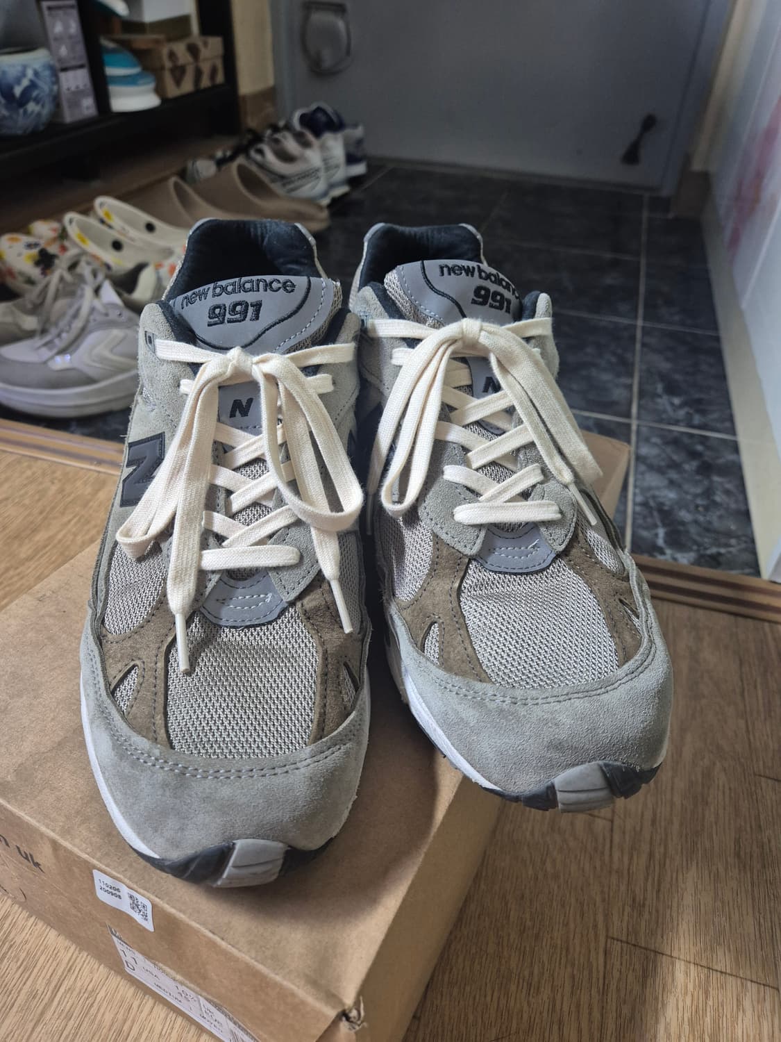 뉴발란스 x JJJ자운드 991 메이드 인 UK 그레이 상품이미지2