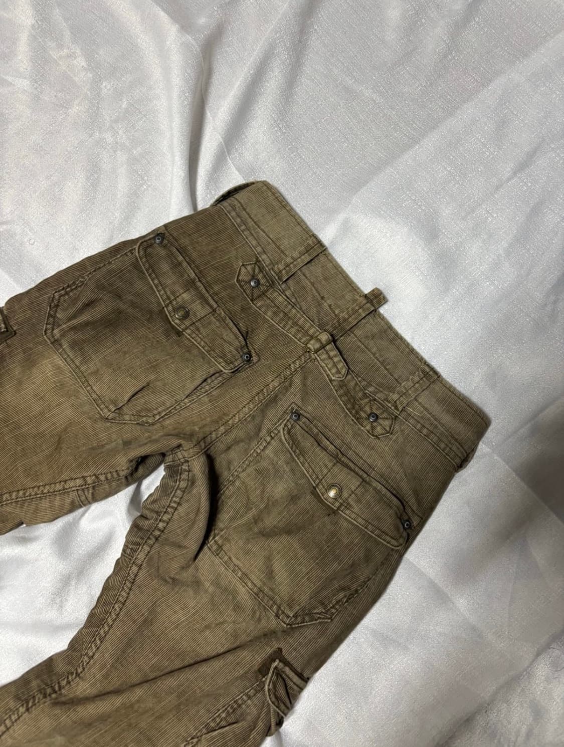 그런지 코듀로이 카고팬츠 상품이미지6