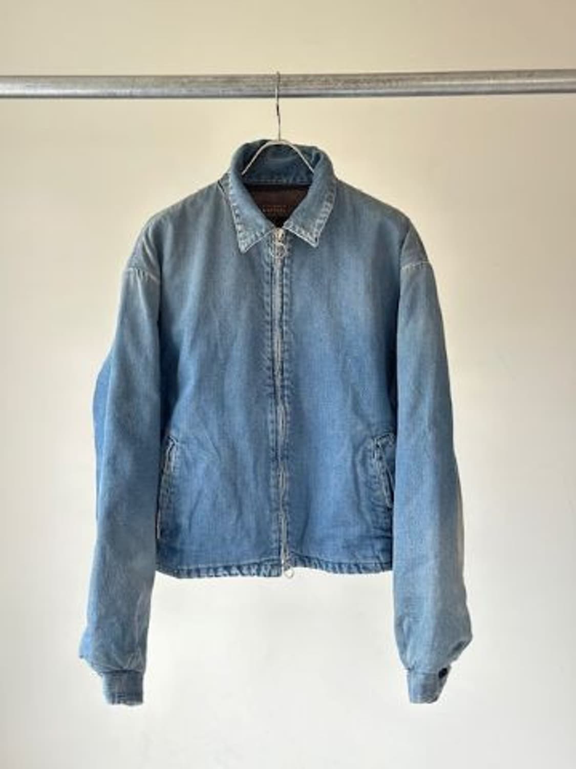 캐피탈 11.5온즈 데님 마리아 집 업 워크 자켓 인디고 상품이미지5