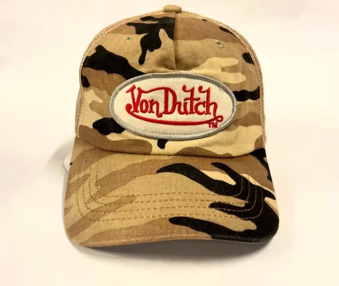 본더치 카모 메쉬캡 상품이미지1