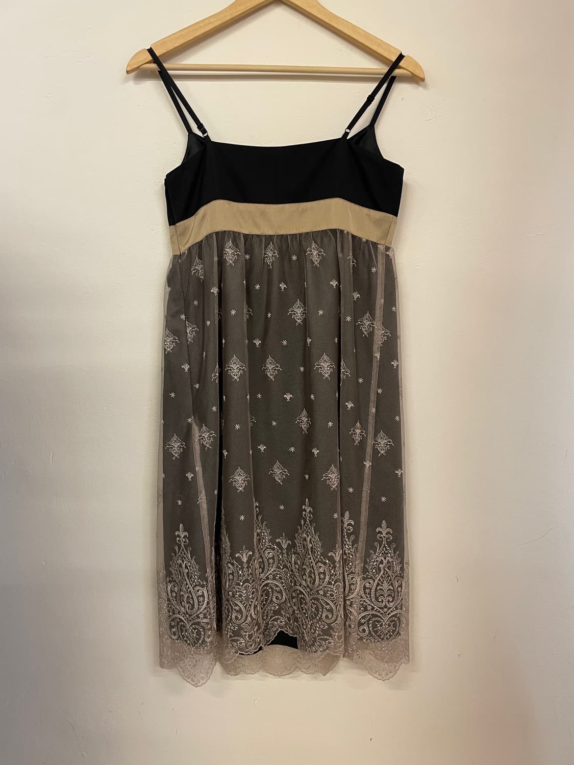 Ribbon lace dress 상품이미지2