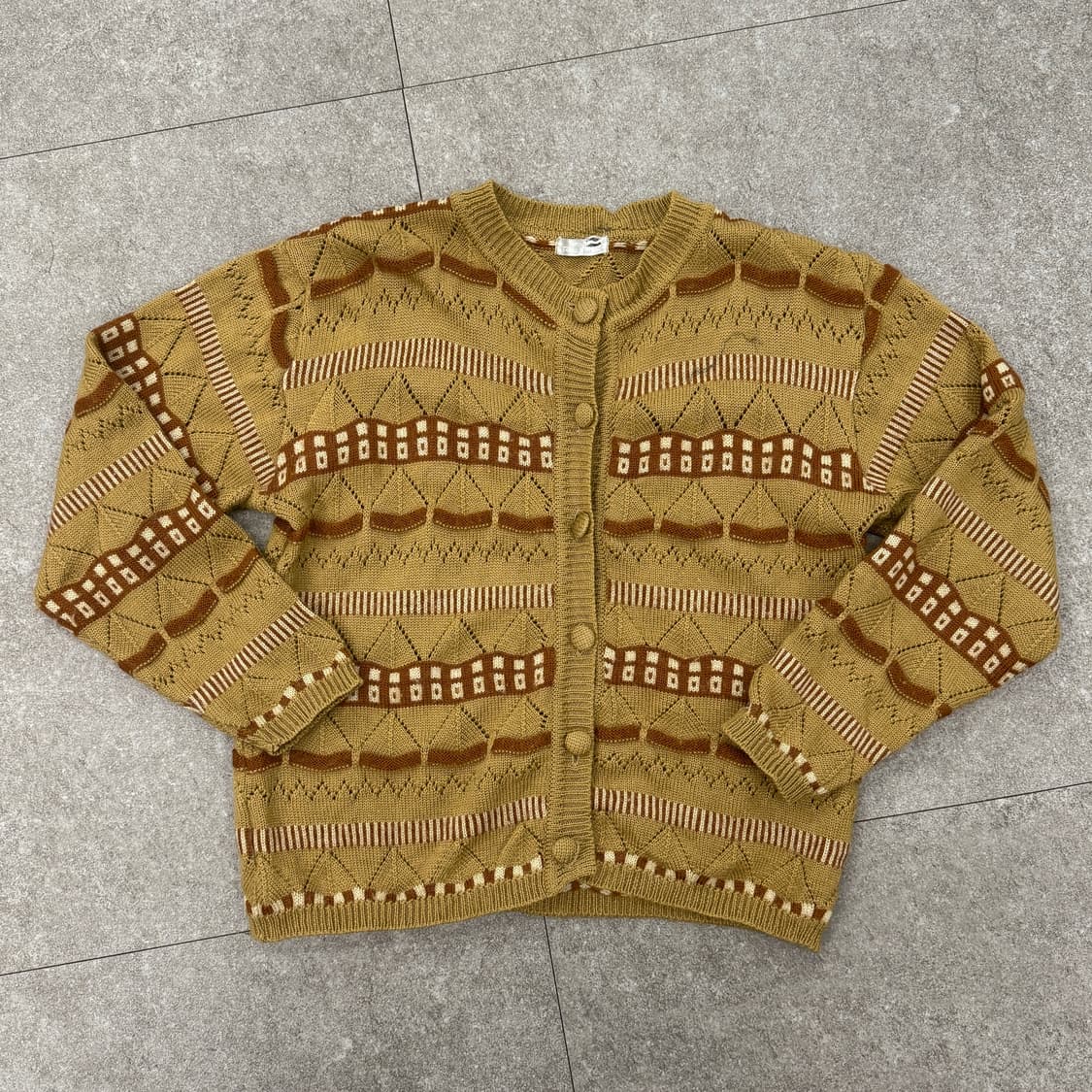 RUPE 레트로 니트 가디건 상품이미지4